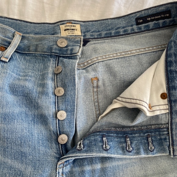 Citizen of Humanity | 27 LIYA High Rise Crop Jean - Picture 4 of 6